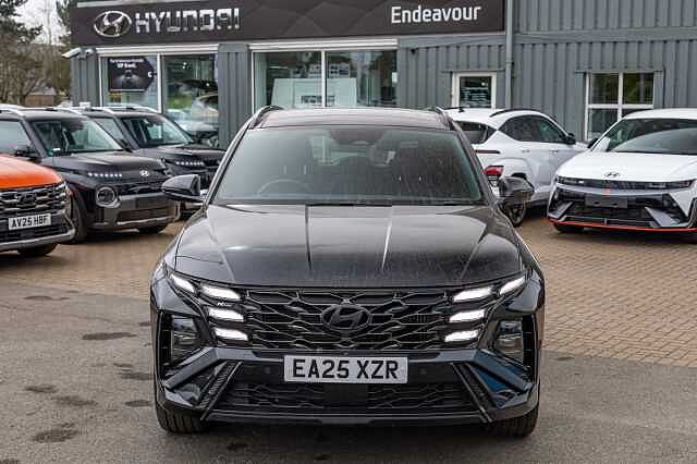 Hyundai TUCSON 1.6T Hybrid N Line S 5dr Auto Abyss Black
