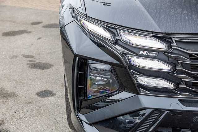 Hyundai TUCSON 1.6T Hybrid N Line S 5dr Auto Abyss Black