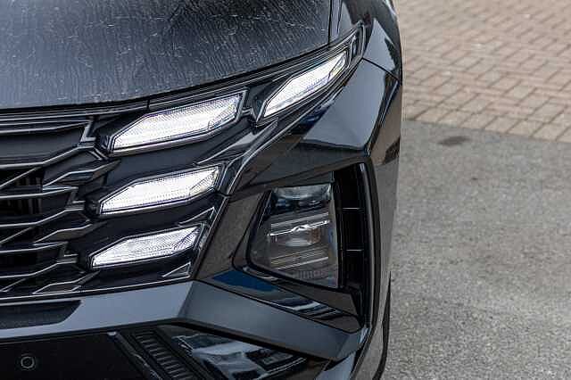 Hyundai TUCSON 1.6T Hybrid N Line S 5dr Auto Abyss Black