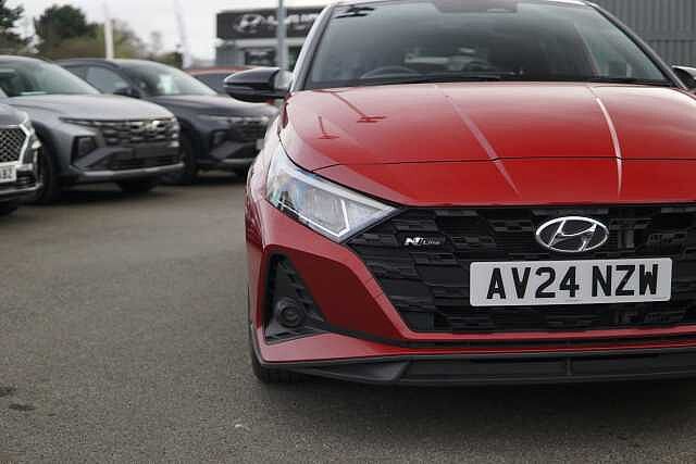 Hyundai I20 1.0T GDi 48V MHD 120 N Line 5dr DCT Dragon Red
