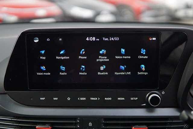 Hyundai I20 1.0T GDi 48V MHD 120 N Line 5dr DCT Dragon Red