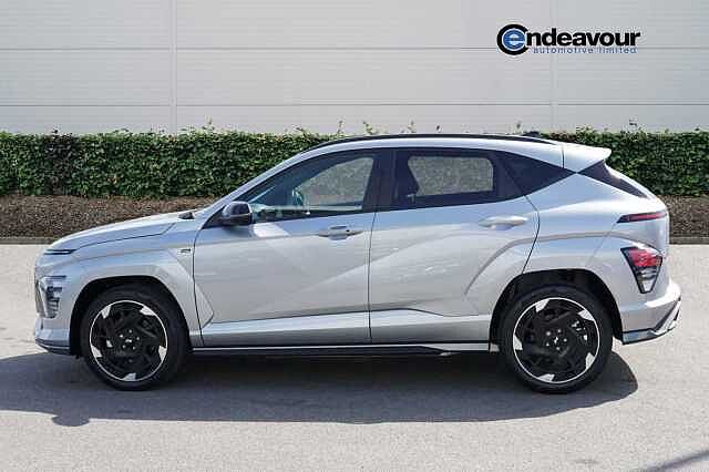 Hyundai KONA 160kW N Line S 65kWh 5dr Auto Shimmering Silver