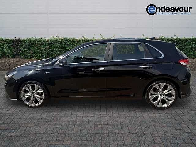 Hyundai I30 1.4T GDI N Line+ [Nav] 5dr DCT Black
