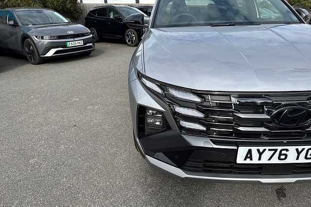 Hyundai TUCSON 1.6T 239 Hybrid Black Line 5dr Auto Shimmering Silver