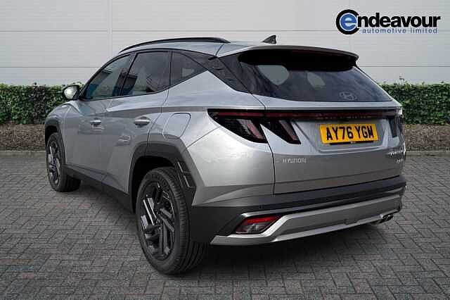 Hyundai TUCSON 1.6T 239 Hybrid Black Line 5dr Auto Shimmering Silver
