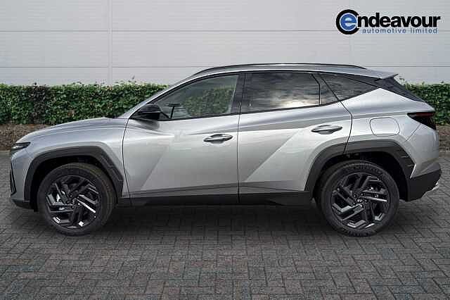 Hyundai TUCSON 1.6T 239 Hybrid Black Line 5dr Auto Shimmering Silver