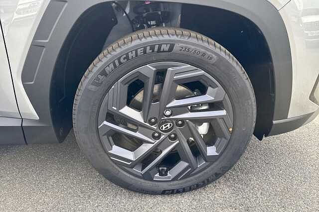 Hyundai TUCSON 1.6T 239 Hybrid Black Line 5dr Auto Shimmering Silver
