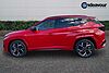 Hyundai TUCSON 1.6T 150 N Line S 5dr DCT Engine Red