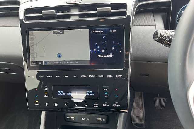 Hyundai TUCSON 1.6 T Gdi Se Connect Suv 5dr Petrol Manual Euro 6 (s/s) (150 Ps) Dark Knight Grey