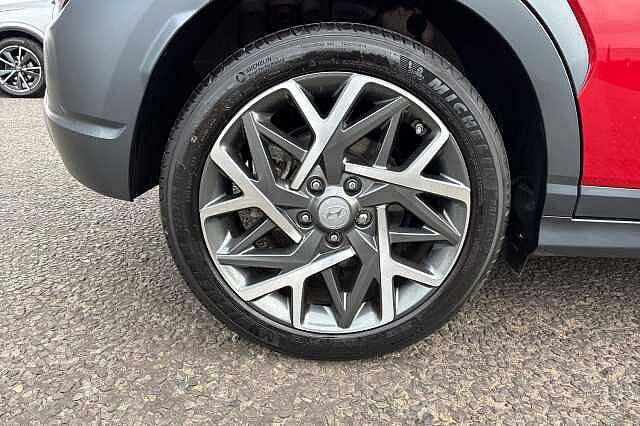 Hyundai KONA 1.6 H Gdi Ultimate Suv 5dr Petrol Hybrid Dct Euro 6 (s/s) (141 Ps) Pulse Red