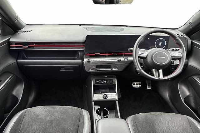 Hyundai KONA 1.6 H Gdi N Line S Suv 5dr Petrol Hybrid Dct Euro 6 (s/s) (129 Ps) Cyber Grey