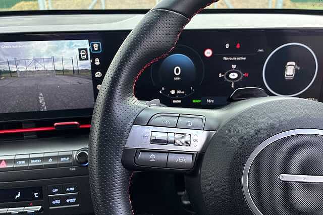 Hyundai KONA 1.6 H Gdi N Line S Suv 5dr Petrol Hybrid Dct Euro 6 (s/s) (129 Ps) Cyber Grey