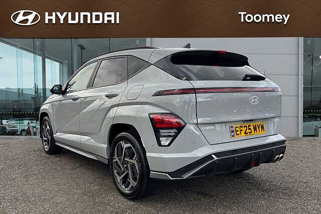 Hyundai KONA 1.6 H Gdi N Line S Suv 5dr Petrol Hybrid Dct Euro 6 (s/s) (129 Ps) Cyber Grey