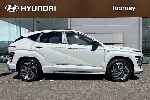 Hyundai KONA 1.6 H Gdi N Line S Suv 5dr Petrol Hybrid Dct Euro 6 (s/s) (129 Ps) Cyber Grey