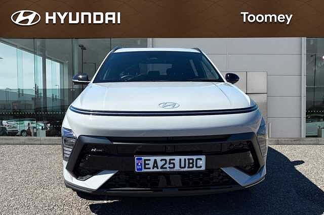 Hyundai KONA 1.6 H Gdi N Line S Suv 5dr Petrol Hybrid Dct Euro 6 (s/s) (129 Ps) Cyber Grey