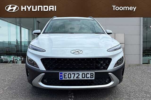 Hyundai KONA 1.0 T Gdi Mhev Premium Suv 5dr Petrol Hybrid Manual Euro 6 (s/s) (120 Ps) White