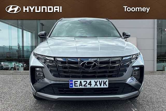 Hyundai TUCSON 1.6 H T Gdi N Line Suv 5dr Petrol Hybrid Auto Euro 6 (s/s) (230 Ps) Shimmering Silver