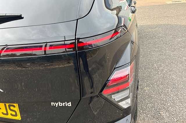 Hyundai KONA 1.6 H Gdi N Line S Suv 5dr Petrol Hybrid Dct Euro 6 (s/s) (129 Ps) Abyss Black