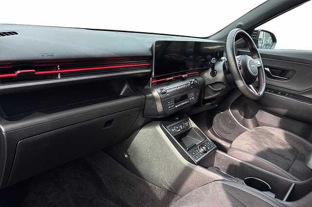 Hyundai KONA 1.6 H Gdi N Line S Suv 5dr Petrol Hybrid Dct Euro 6 (s/s) (129 Ps) Abyss Black