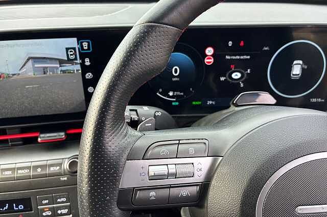 Hyundai KONA 1.6 H Gdi N Line S Suv 5dr Petrol Hybrid Dct Euro 6 (s/s) (129 Ps) Abyss Black