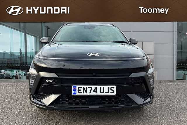 Hyundai KONA 1.6 H Gdi N Line S Suv 5dr Petrol Hybrid Dct Euro 6 (s/s) (129 Ps) Abyss Black