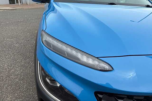 Hyundai KONA 1.6 H Gdi Premium Suv 5dr Petrol Hybrid Dct Euro 6 (s/s) (141 Ps) Surfy Blue