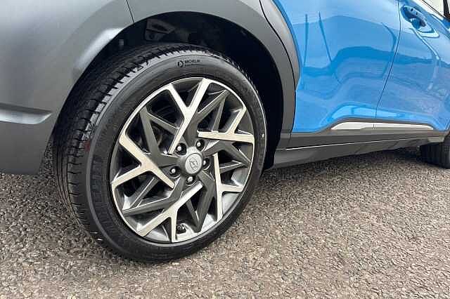 Hyundai KONA 1.6 H Gdi Premium Suv 5dr Petrol Hybrid Dct Euro 6 (s/s) (141 Ps) Surfy Blue