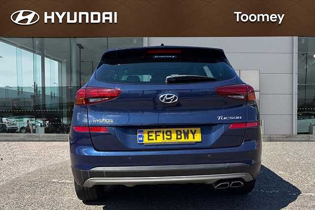 Hyundai TUCSON 1.6 T Gdi Premium Se Suv 5dr Petrol Dct Euro 6 (s/s) (177 Ps) Stellar Blue