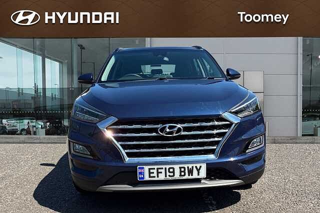 Hyundai TUCSON 1.6 T Gdi Premium Se Suv 5dr Petrol Dct Euro 6 (s/s) (177 Ps) Stellar Blue