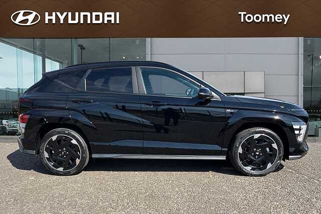 Hyundai KONA 65.4kwh N Line Suv 5dr Electric Auto (218 Ps) Abyss Black