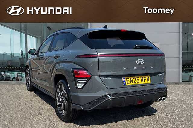 Hyundai KONA 1.6 H Gdi N Line S Suv 5dr Petrol Hybrid Dct Euro 6 (s/s) (129 Ps) Ecotronic Grey