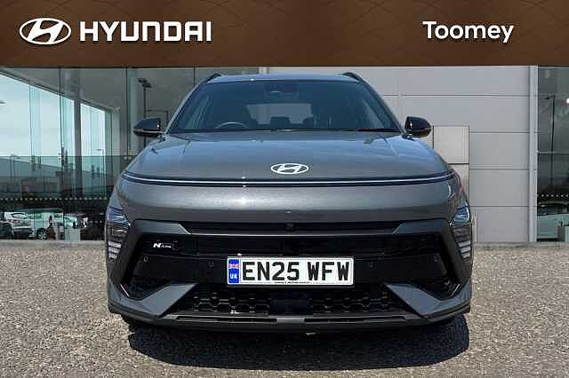 Hyundai KONA 1.6 H Gdi N Line S Suv 5dr Petrol Hybrid Dct Euro 6 (s/s) (129 Ps) Ecotronic Grey