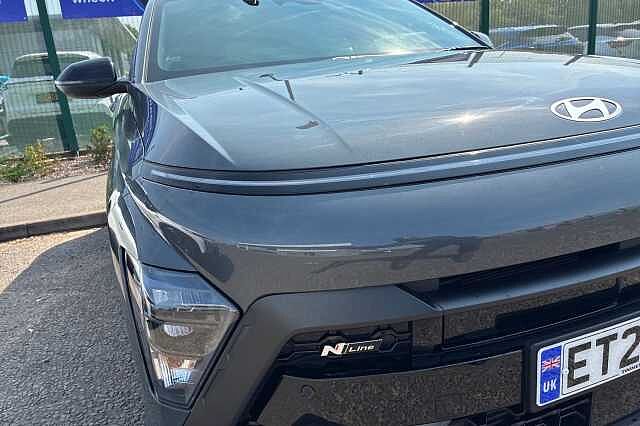 Hyundai KONA 1.6 T Gdi N Line Suv 5dr Petrol Manual Euro 6 (s/s) (138 Ps) Ecotronic Grey