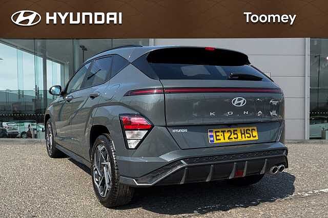 Hyundai KONA 1.6 T Gdi N Line Suv 5dr Petrol Manual Euro 6 (s/s) (138 Ps) Ecotronic Grey