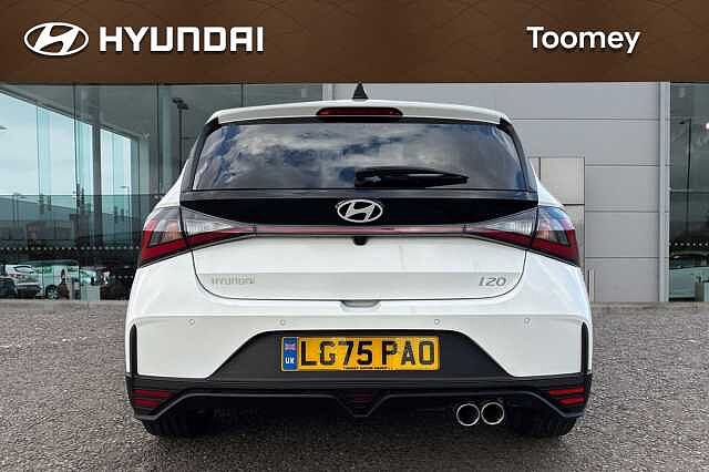 Hyundai I20 1.0 T Gdi N Line S Hatchback 5dr Petrol Dct Euro 6 (s/s) (100 Ps) Atlas White