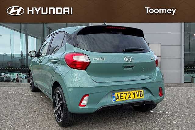 Hyundai I10 1.2 Premium Hatchback 5dr Petrol Manual Euro 6 (s/s) (84 Ps) Mangrove Green