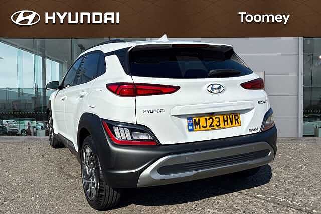 Hyundai KONA 1.6 H Gdi Premium Suv 5dr Petrol Hybrid Dct Euro 6 (s/s) (141 Ps) White