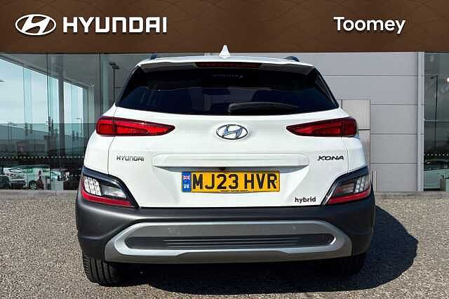 Hyundai KONA 1.6 H Gdi Premium Suv 5dr Petrol Hybrid Dct Euro 6 (s/s) (141 Ps) White