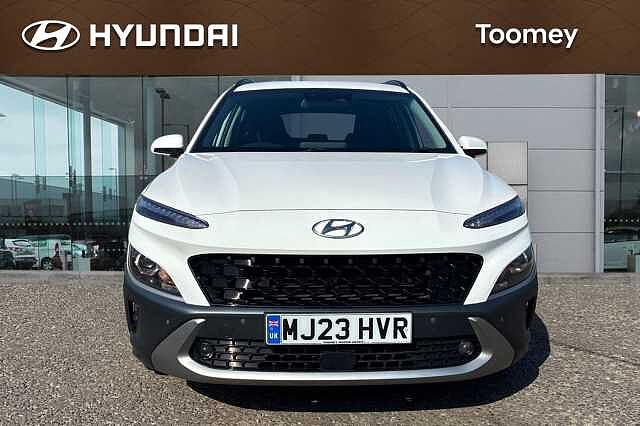 Hyundai KONA 1.6 H Gdi Premium Suv 5dr Petrol Hybrid Dct Euro 6 (s/s) (141 Ps) White