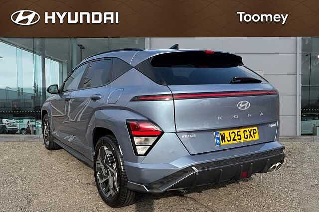 Hyundai KONA 1.6 H Gdi N Line Suv 5dr Petrol Hybrid Dct Euro 6 (s/s) (129 Ps) Meta Blue