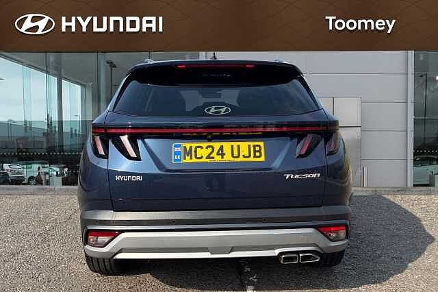 Hyundai TUCSON 1.6 T Gdi Mhev Ultimate Suv 5dr Petrol Hybrid Dct Euro 6 (s/s) (160 Ps) Blue
