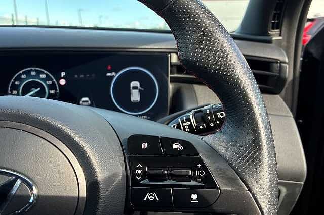 Hyundai TUCSON 1.6 T Gdi Mhev N Line S Suv 5dr Petrol Hybrid Dct Euro 6 (s/s) (150 Ps) Phantom Black