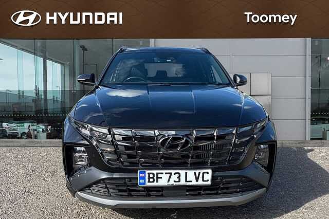 Hyundai TUCSON 1.6 T Gdi Mhev N Line S Suv 5dr Petrol Hybrid Dct Euro 6 (s/s) (150 Ps) Phantom Black