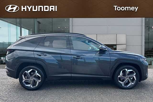 Hyundai TUCSON 1.6 H T Gdi Premium Suv 5dr Petrol Hybrid Auto Euro 6 (s/s) (230 Ps) Dark Knight Grey
