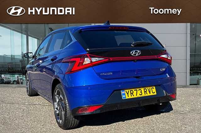 Hyundai I20 1.0 T Gdi Mhev Premium Hatchback 5dr Petrol Hybrid Dct Euro 6 (s/s) (100 Ps) Intense Blue