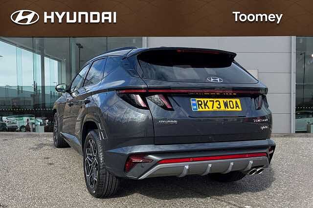 Hyundai TUCSON 1.6 H T Gdi N Line Suv 5dr Petrol Hybrid Auto Euro 6 (s/s) (230 Ps) Grey