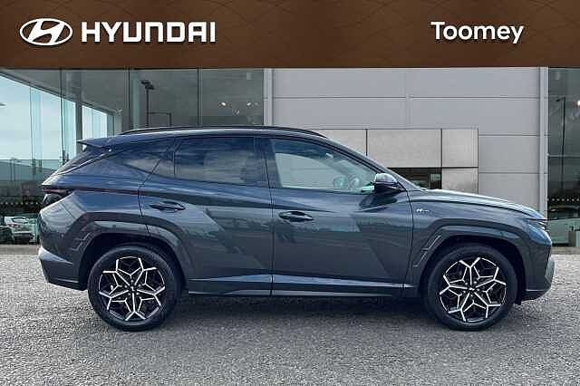 Hyundai TUCSON 1.6 H T Gdi N Line Suv 5dr Petrol Hybrid Auto Euro 6 (s/s) (230 Ps) Grey
