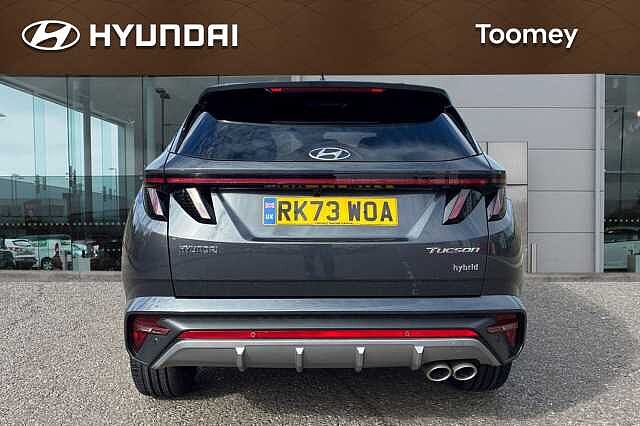 Hyundai TUCSON 1.6 H T Gdi N Line Suv 5dr Petrol Hybrid Auto Euro 6 (s/s) (230 Ps) Grey