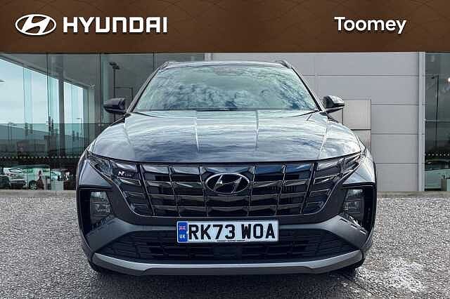 Hyundai TUCSON 1.6 H T Gdi N Line Suv 5dr Petrol Hybrid Auto Euro 6 (s/s) (230 Ps) Grey