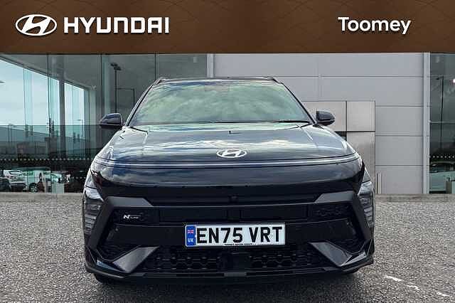 Hyundai KONA 1.6 H Gdi N Line S Suv 5dr Petrol Hybrid Dct Euro 6 (s/s) (138 Ps) Black